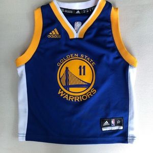 Adidas GS Warriors Klay Thompson Jersey VGUC Sz 3T
